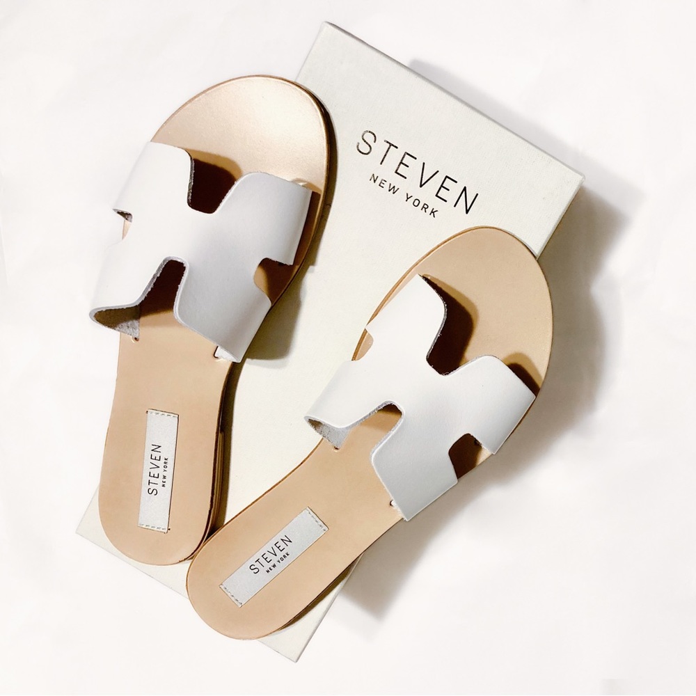 STEVEN NEW YORK Greece Sandal - white